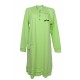 Camicia da notte donna in caldo cotone Diben Margaret verde