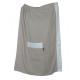 Accappatoio pareo Telo Doccia In spugna Karì Polo cm 75x140 beige