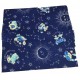 Copriletto Lettino Culla in piquet di puro cotone Gabel 120x170 Oroscopo Zodiaco blu