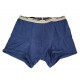 DUE Boxer uomo LOTTO elastico esterno in cotone bipack LU1164 blu