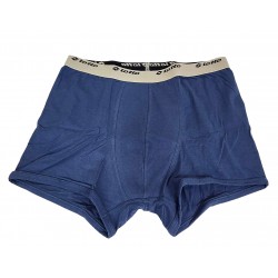 DUE Boxer uomo LOTTO elastico esterno in cotone bipack LU1164 blu