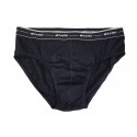 Slip uomo LOTTO elastico esterno in cotone LU1196 Dynamic Nero