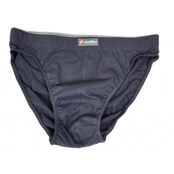 Slip uomo LOTTO elastico interno in cotone LU1058 Dynamic Antracite tg 3-S