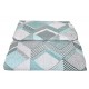 Trapuntino Copriletto una piazza e mezza in cotone Angel's Double cotton Cube