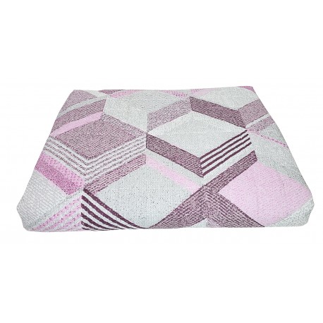 Trapuntino Copriletto una piazza e mezza in cotone Angel's Double cotton Cube