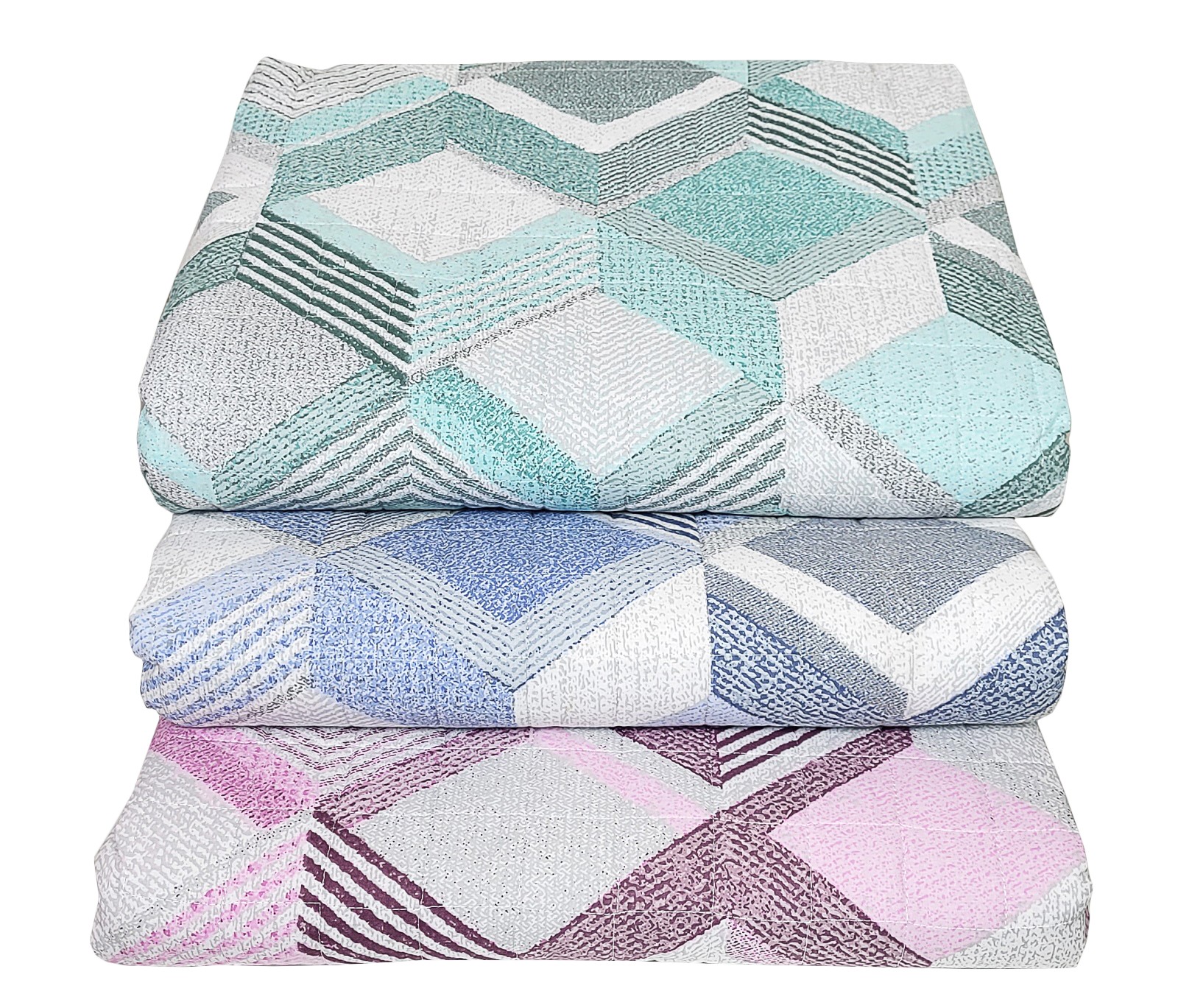 Trapuntino Copriletto una piazza e mezza in cotone Angel s Double cotton Cube Dolce Casa Biancheria