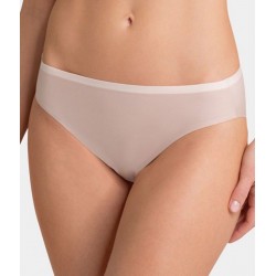 Slip donna senza cuciture taglio laser SLOGGI Wow Tai beige nudo