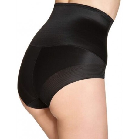 Guaina alta contenitiva Triumph pure shaper maxi modellante senza cuciture Nero