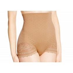 Guaina vita alta contenitiva Triumph modellante Lace Sensation Higtwaist nudo