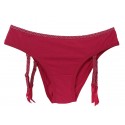 Slip con Reggicalze donna Triumph Miss Celebration mini Natale Capodanno bordò