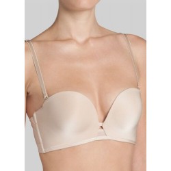 Reggiseno a fascia Triumph preformato spalline removibili my invisible solution beige