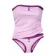 Completo donna canotta Top a fascia più slip Naomi Rose N160