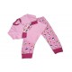 Pigiama Invernale Neonato femminuccia in caldo cotone cupcake rosa fuxia