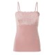 Top spalla stretta in pizzo e micromodal Tramonte articolo Splendid