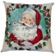 Cuscino arredo con Imbottitura Gobelin Maestri Cotonieri Babbo Natale Albero