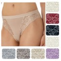Slip Mutandina donna vita bassa in pizzo e modal Tramonte Splendid s.714