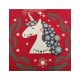  PIGIAMA Family donna uomo bimbo bimba Promise caldo cotone tartan Natale Unicorno