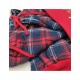  PIGIAMA Family donna uomo bimbo bimba Promise caldo cotone tartan Natale Unicorno