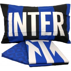 Completo Lenzuola singolo squadre calcio F.C Internazionale Inter Juve