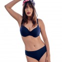 Costume donna Bikini due pezzi ferretto coppa preformata Anita Lea 8356 blu