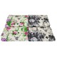 Telo arredo multiuso Granfoulard Hessense Copriletto 2 posti matrimoniale rose