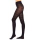 Collant Philippe Matignon calza coprente moda fantasia pizzo ricamato blu nero
