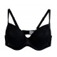 Reggiseno imbottito Push Up con ferretto FELINA Sofia 1885 Nero Beige B - C