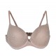 Reggiseno imbottito Push Up con ferretto FELINA Sofia 1885 Nero Beige B - C