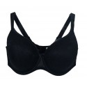 Reggiseno Preformato ricamato con ferretto FELINA Sofia 1885 nero coppa E