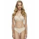 Reggiseno a fascia Corin Virginia coppa preformata e ferretto 25871 beige e nero
