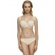 Reggiseno a fascia Corin Virginia coppa preformata e ferretto 25871 beige e nero