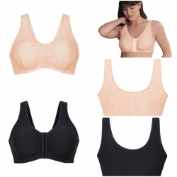 Reggiseno Anita Hazel 5765X da protesi senza ferretto aperto davanti in cotone