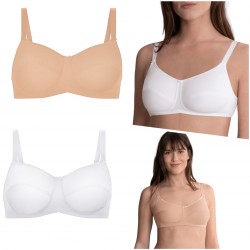 Reggiseno Anita Care Allie 5301X senza ferretto sfoderato in cotone da protesi