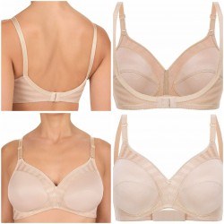 Reggiseno senza ferretto FELINA modello Wetfloc 376 sabbia