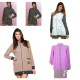 Vestaglia Donna in maglia punto milano con cerniera Invernale Piccoli Segreti