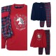  PIGIAMA Family donna uomo bimbo bimba Promise caldo cotone tartan Natale Unicorno