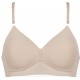 Reggiseno senza ferretto coppa preformata senza cuciture Naturana 5232 Beige