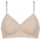 Reggiseno senza ferretto coppa preformata senza cuciture Naturana 5232 Beige