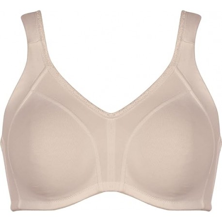 Reggiseno senza ferretto coppa sfoderata in cotone minimizer riducente Naturana