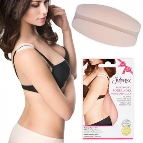 Cuscinetti in silicone per le spalline del reggiseno anti arrossamento Julimex