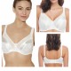 Wacoal Reggiseno con ferretto coppa sfoderata riducente minimizer 105 avorio