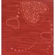  Copritavolo mollettone per tavolo 6 e 12 posti millerighe elasticizzato Brio Cuore Shabby