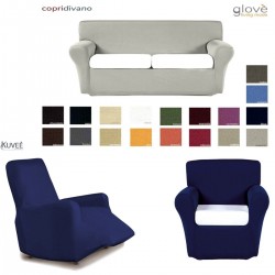 Copridivano 2 3 4 posti Copripoltrona Reclinabile Poltrona Elasticizzato Glove