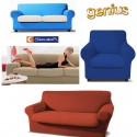 Copripoltrona Lounge e Copridivano 2 3 4 posti GENIUS antimacchia Biancaluna