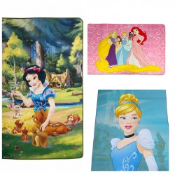 Tappeto rettangolare con antiscivolo in gomma Cenerentola Principesse Biancaneve