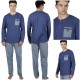  Pigiama Uomo Lungo in cotone Jersey estivo Admas vari modelli