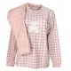 Pigiama donna in PILE Invernale Marta Marzotto scozzese quadretti fiori orsetti