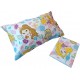 Completo lenzuola singolo in cotone Disney Principesse Cenerentola Ariel Belle
