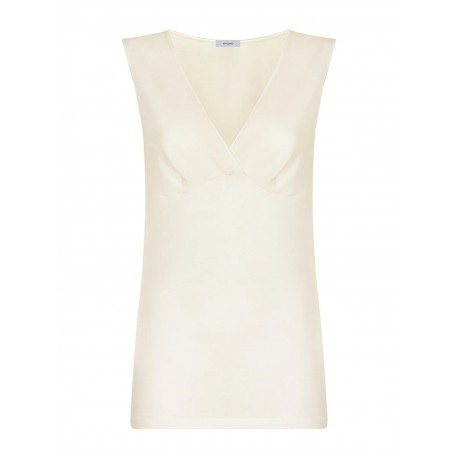  Maglia Intima donna Ragno lana e cotone garbo del seno Sintonia 072454