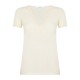  Canottiera donna manica corta Ragno con garbo seno 100 % LANA MERINO 073098